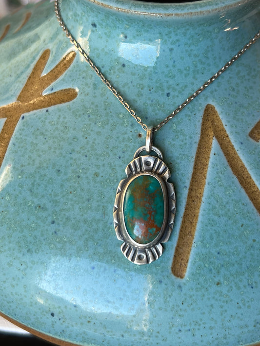 Green Turquoise Necklace