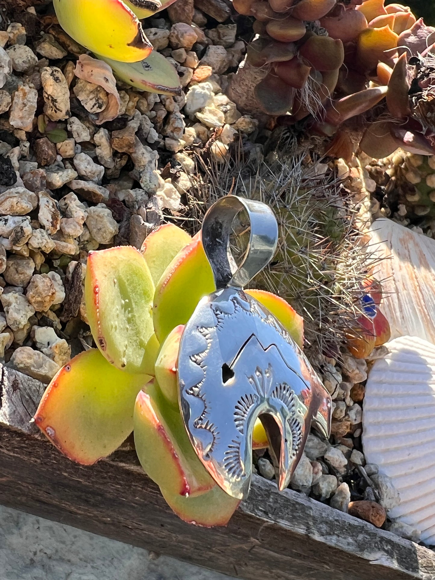 Navajo Bear Pendant