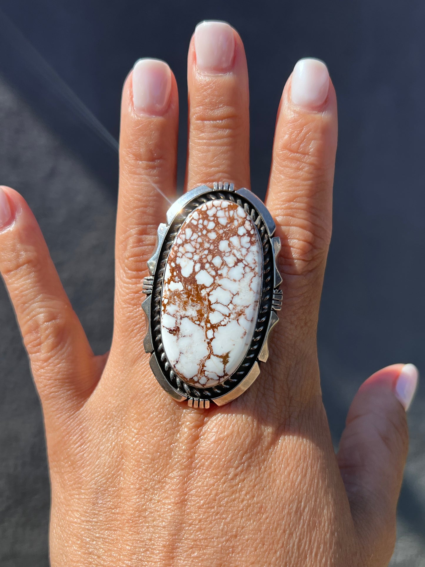 Huge Wildhorse Ring