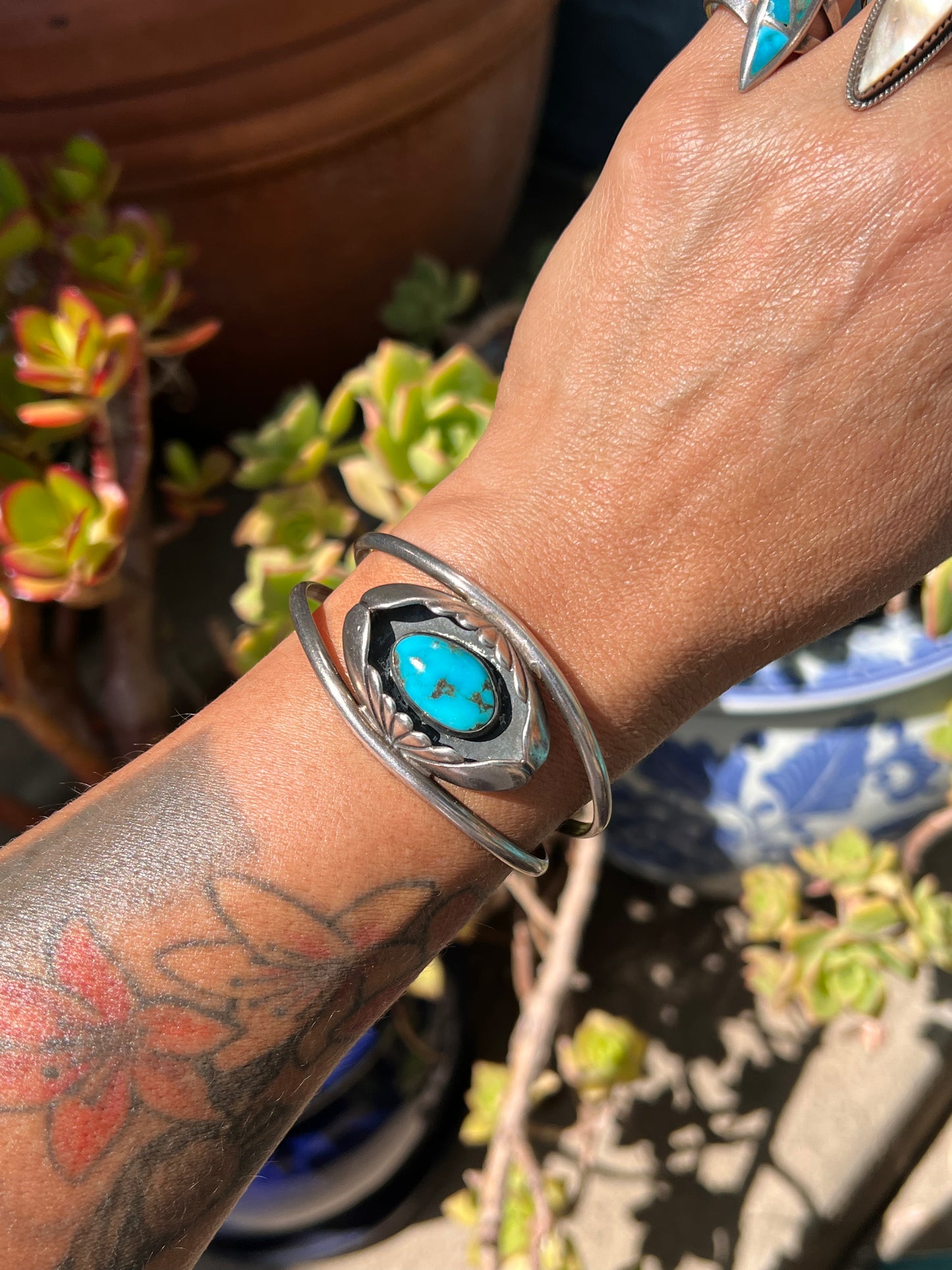 Vintage Turquoise cuff